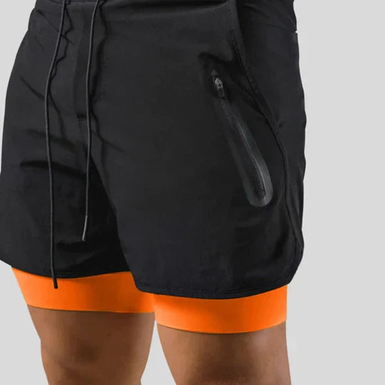 2-in-1 Sports Pants for Men Versatile Performance for Every Workout