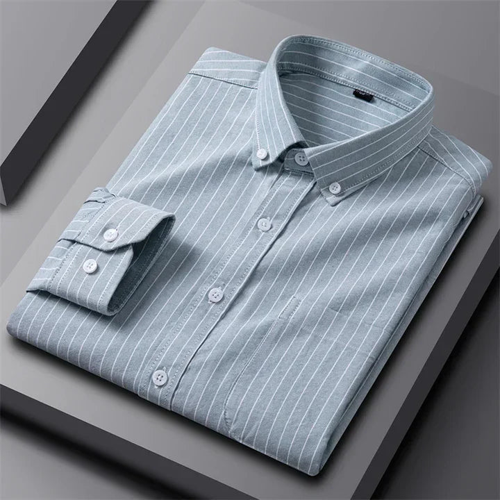 Classic Oxford Button-Up Shirt