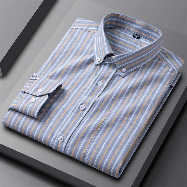 Classic Oxford Button-Up Shirt