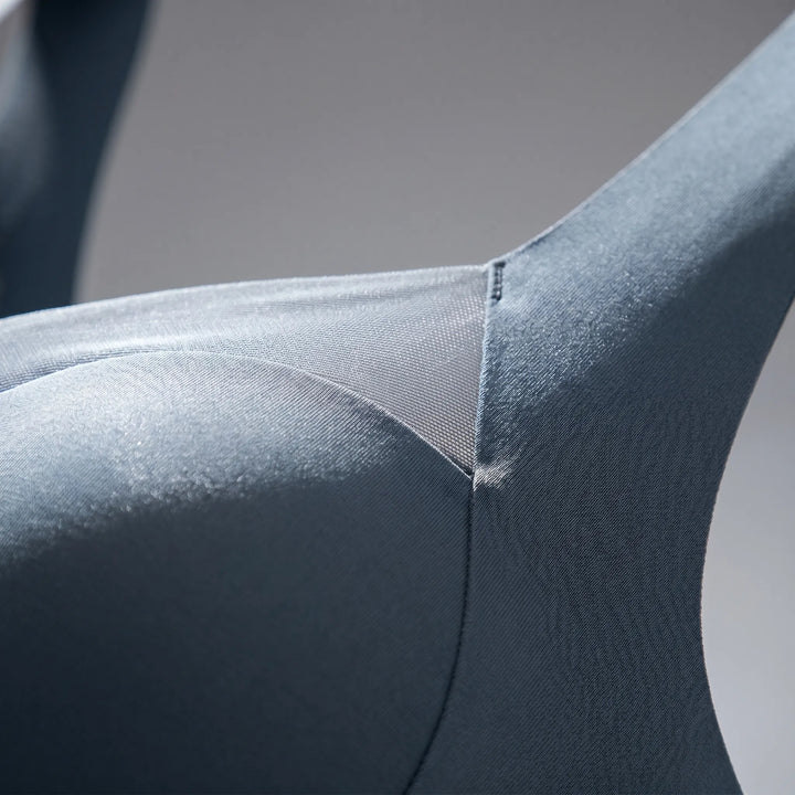 SilquraSeamless Push-Up Bra With Mesh Panel