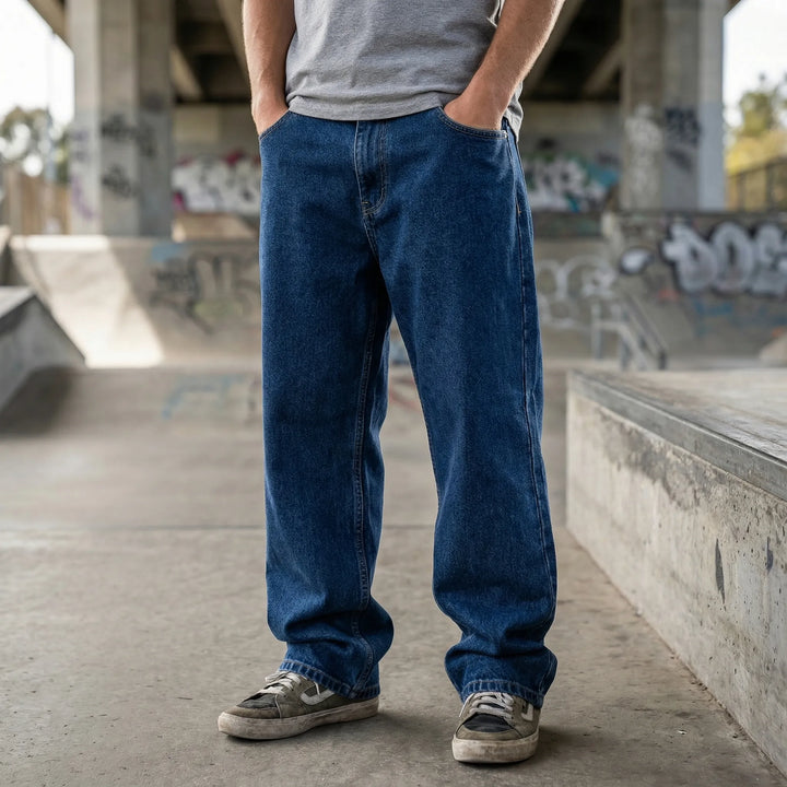Oversize Skater Style Jeans for men