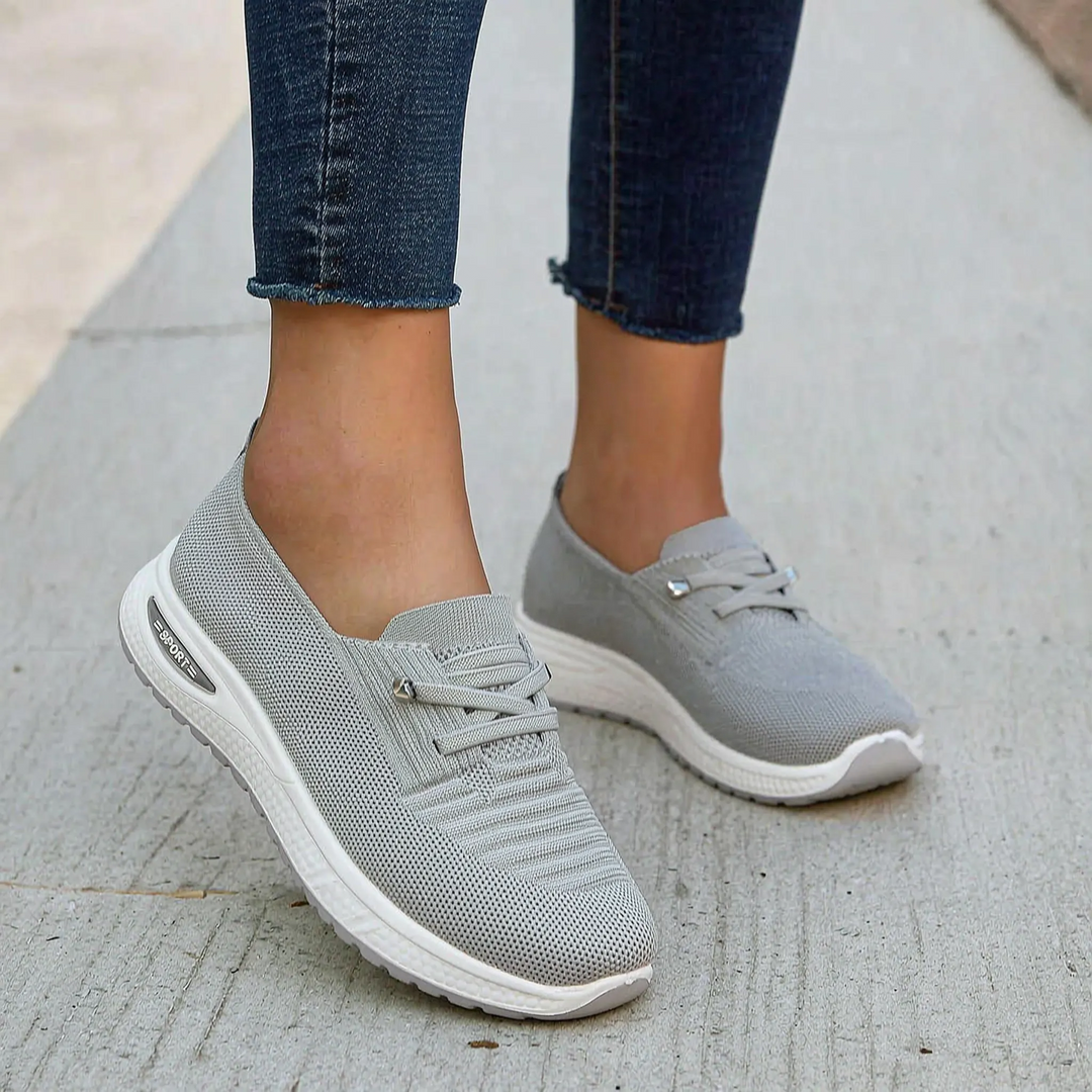 StridelleOrthopedic Slip-On Trainer With Elasticated Laces