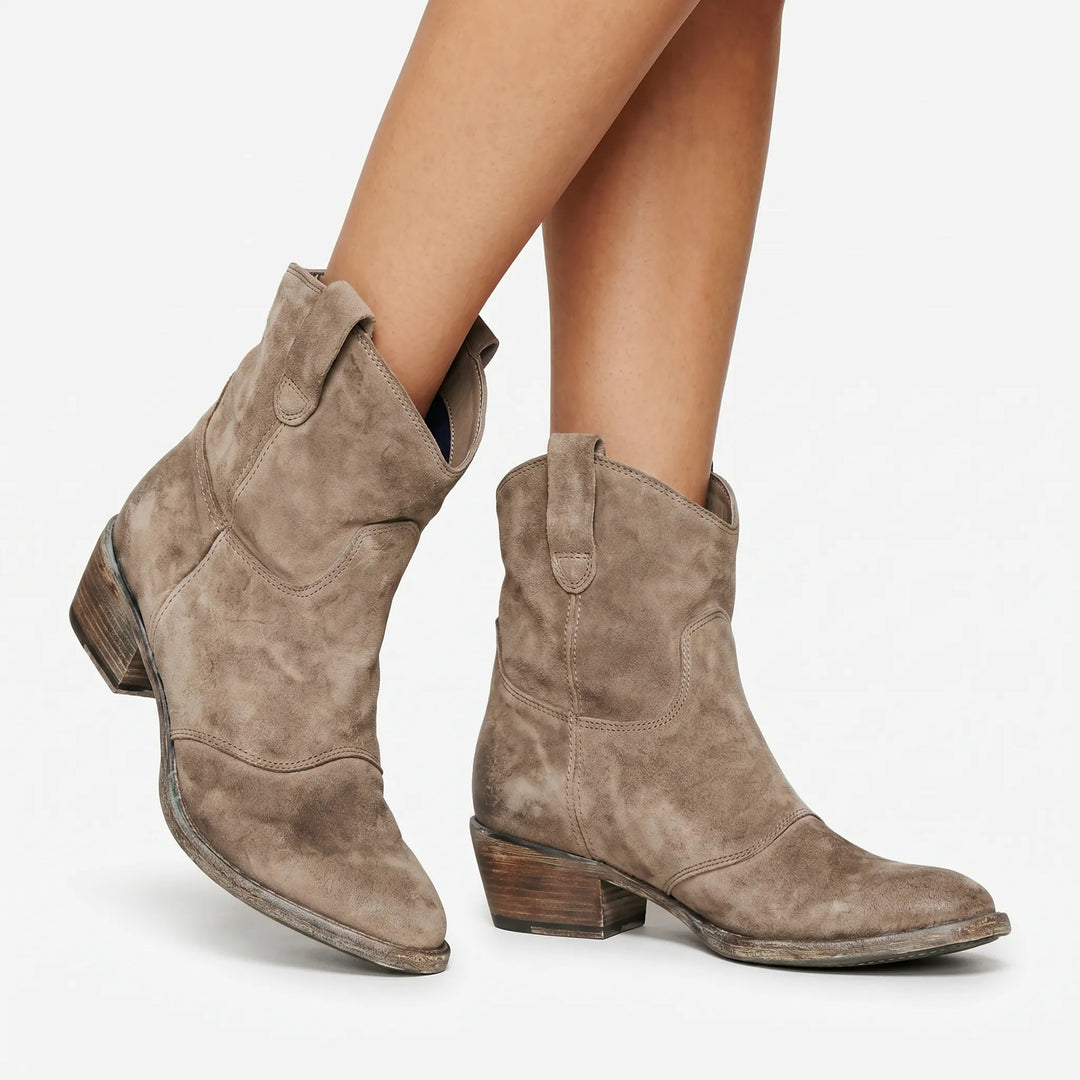 Tuscala - Western Style Ankle Boots