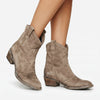 Western Style Ankle Boots