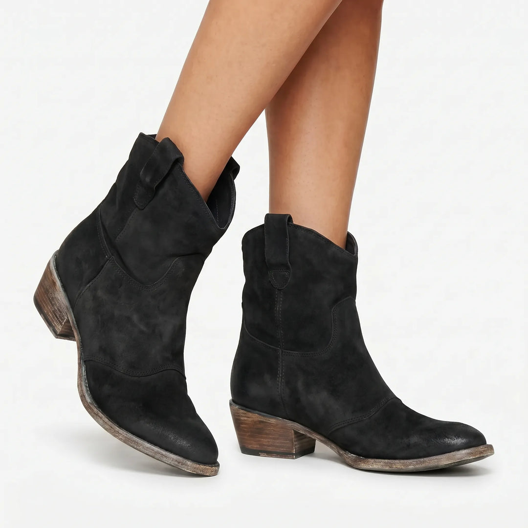 Tuscala - Western Style Ankle Boots