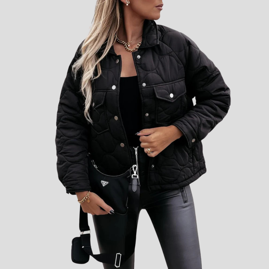 Women’s Modern-Cut Jacket with Pockets