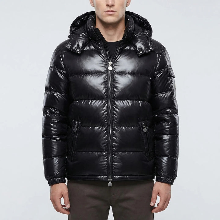 Unisex Puffer Jacket with Hood Sale price