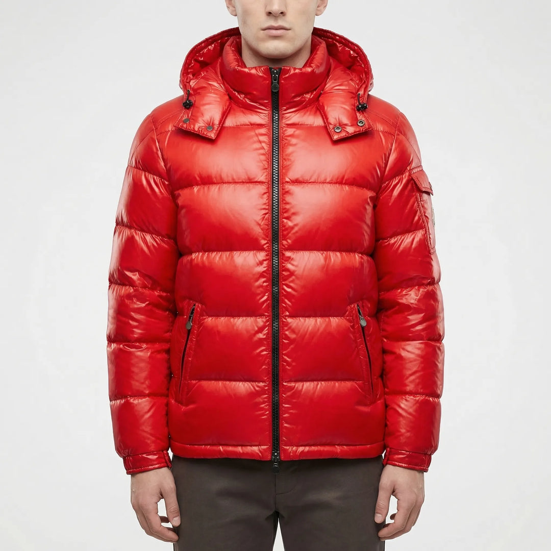 Unisex Puffer Jacket with Hood Sale price