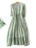 Stylish Linen Dress Airy and Comfortable