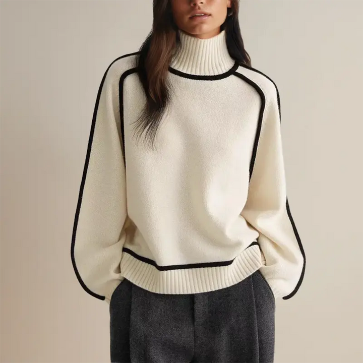 Luxe Fine wool Turtleneck Sweater