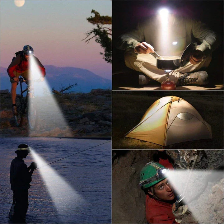 Ultra Bright Rechargeable Head Torch