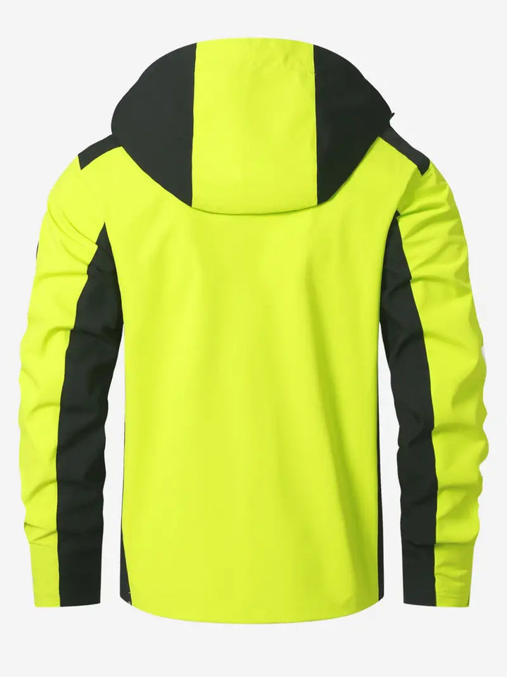 Water-Repellent Outdoor Jacket with Reflective Design