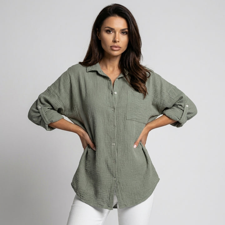 Lightweight Long-Sleeve Shirt for Women