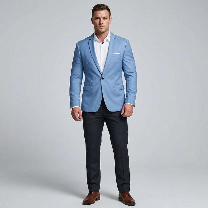 Slim Fit Business Blazer for Men