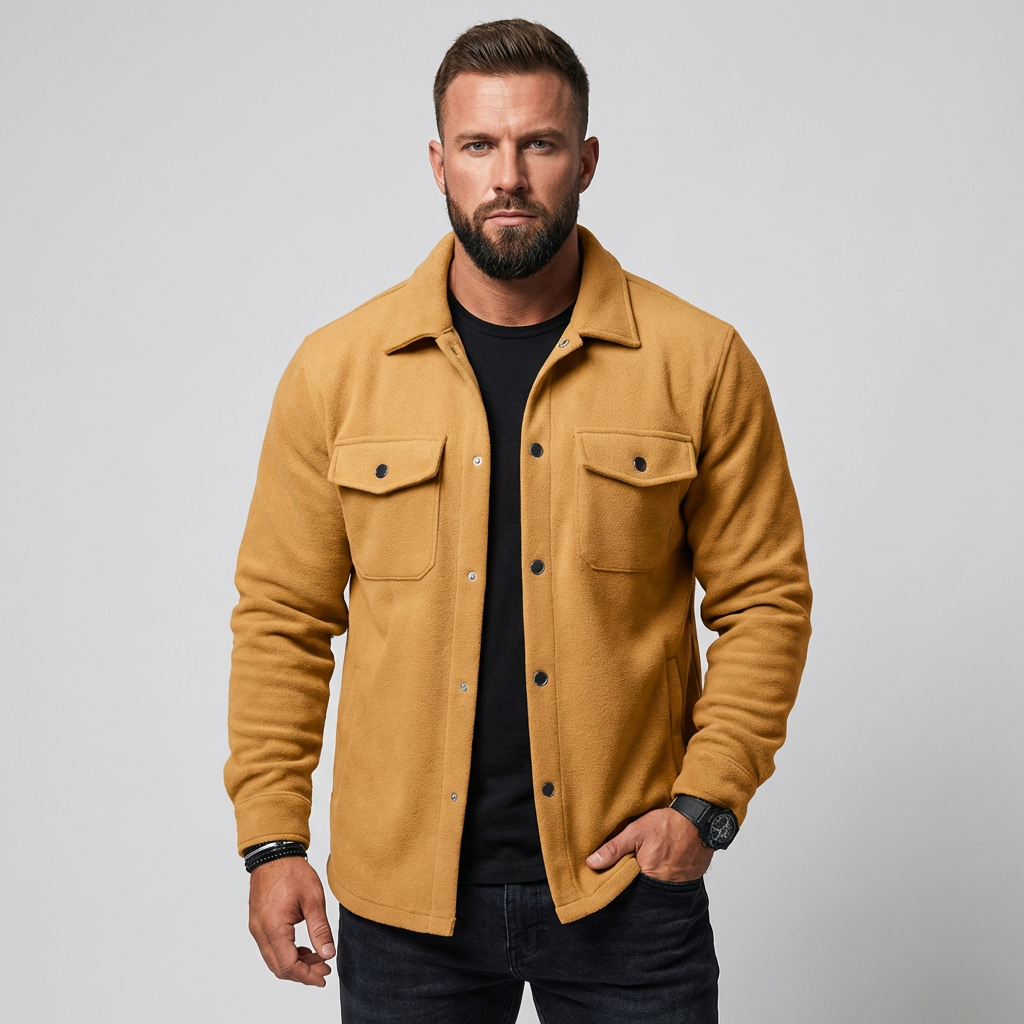 Men's Button-Down Jacket