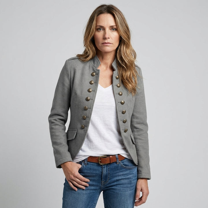 Women's Double Breasted Wool Coat