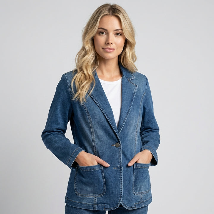 Stylish Denim Blazer for Women