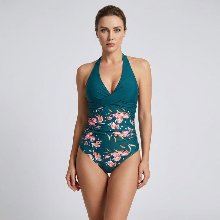 Halter Neck Women's Swimsuit – Comfortable and Stylish