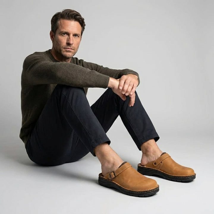 Leather Slippers