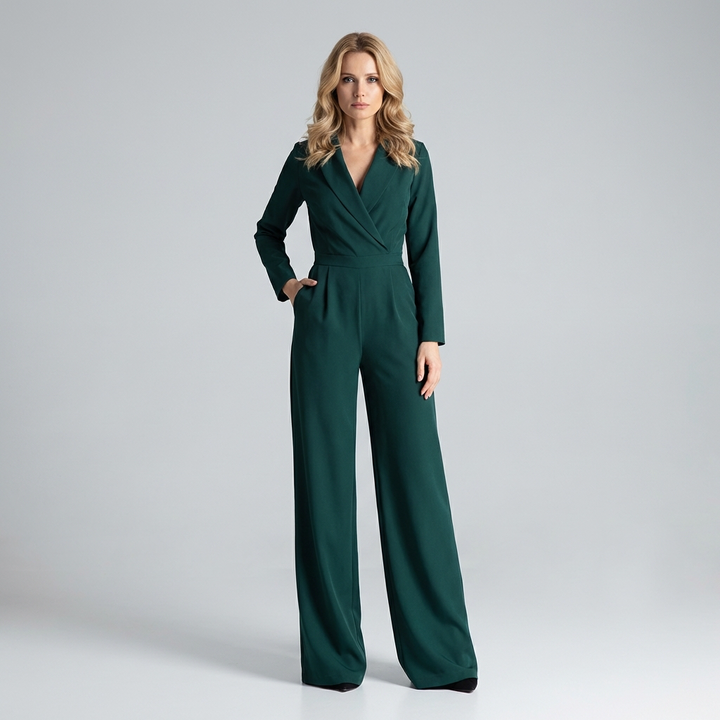 Elegant Long Sleeve Jumpsuit for a Sophisticated Look