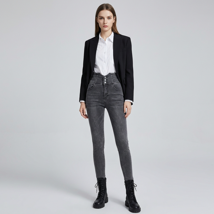 High-Waisted Women's Jeans