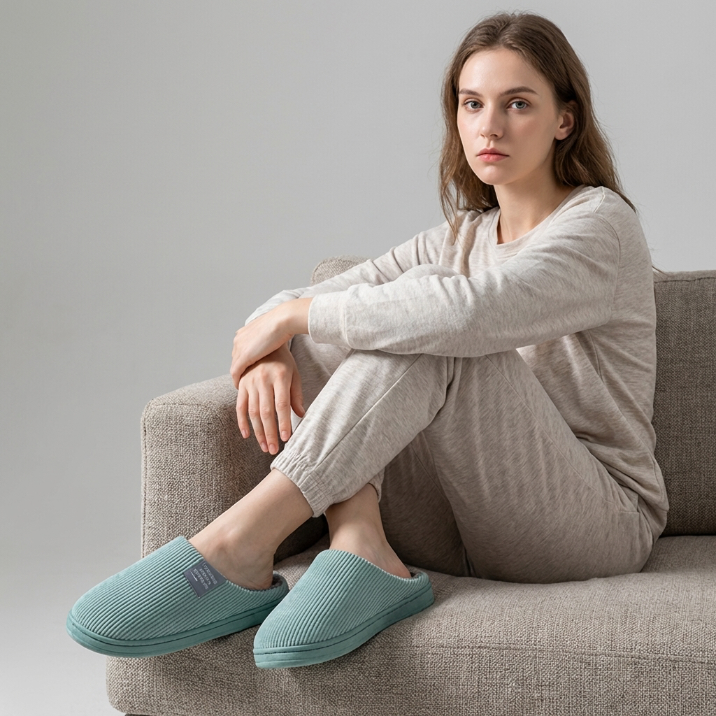 Warm Indoor Winter Slippers for Women