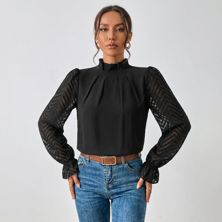 Elegant Women's Long Sleeve Top