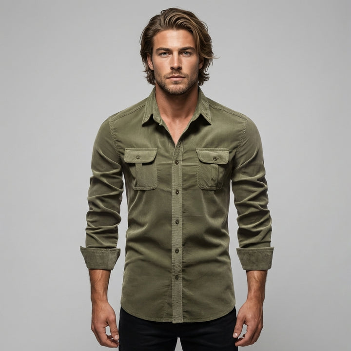 Corduroy Shirt for Men Timeless Texture Everyday Comfort