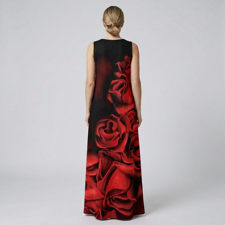 Women’s Sleeveless Dress – Elegant Form