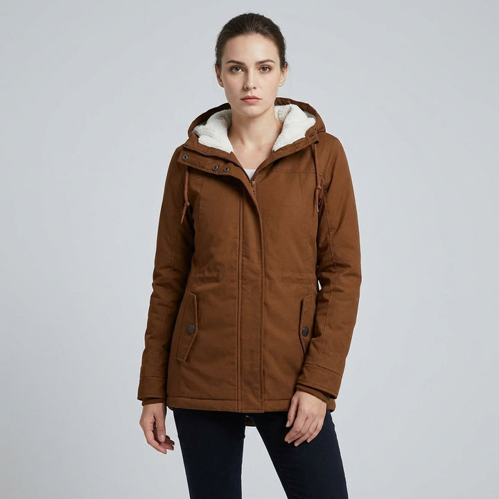 Women’s Hooded Winter Coat – Practical Cold-Weather Layer