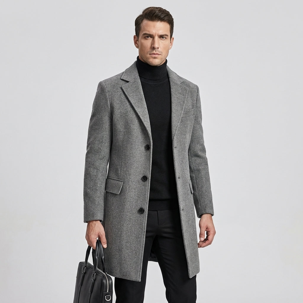 Men’s Classic Revere Overcoat
