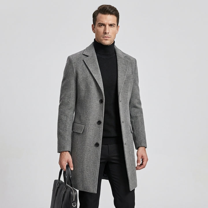 Men’s Classic Revere Overcoat