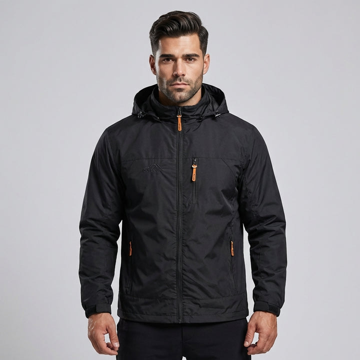 Men’s Softshell Jacket – Winter-Ready Design with Outdoor Features