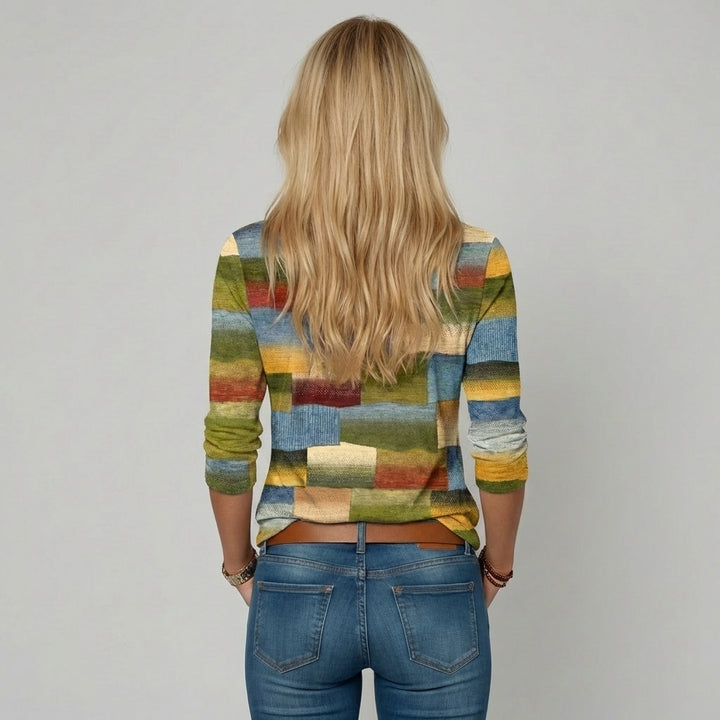 Multicolored Crew Neck T-Shirt