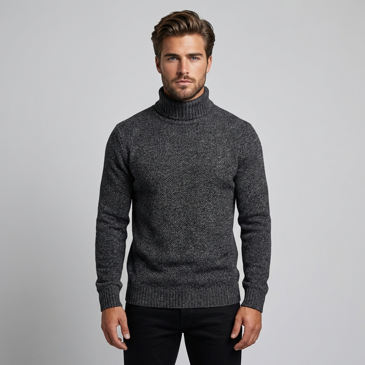 Elegant Rollneck Sweater Refined Design with Classic Appeal