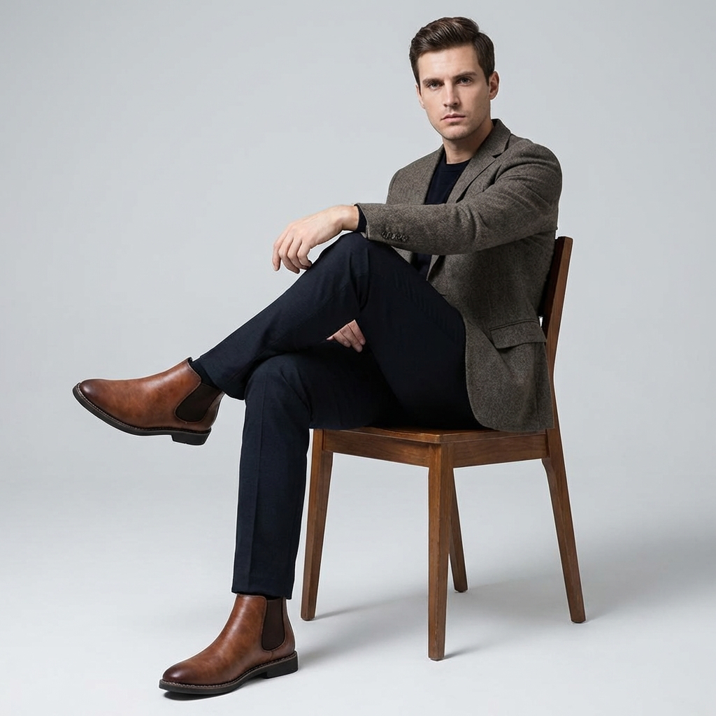 Men’s Chelsea Boots – Classic Ankle Style for Versatile Wear