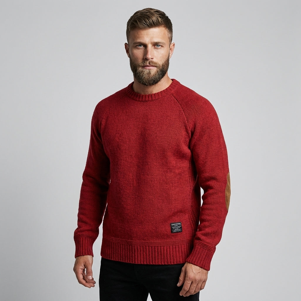 Men’s Warm Sweater – Classic Colors with Season-Ready Styling