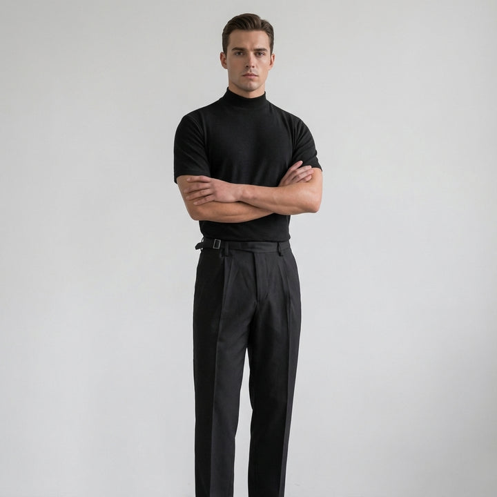 Men's High-Collar T-Shirt