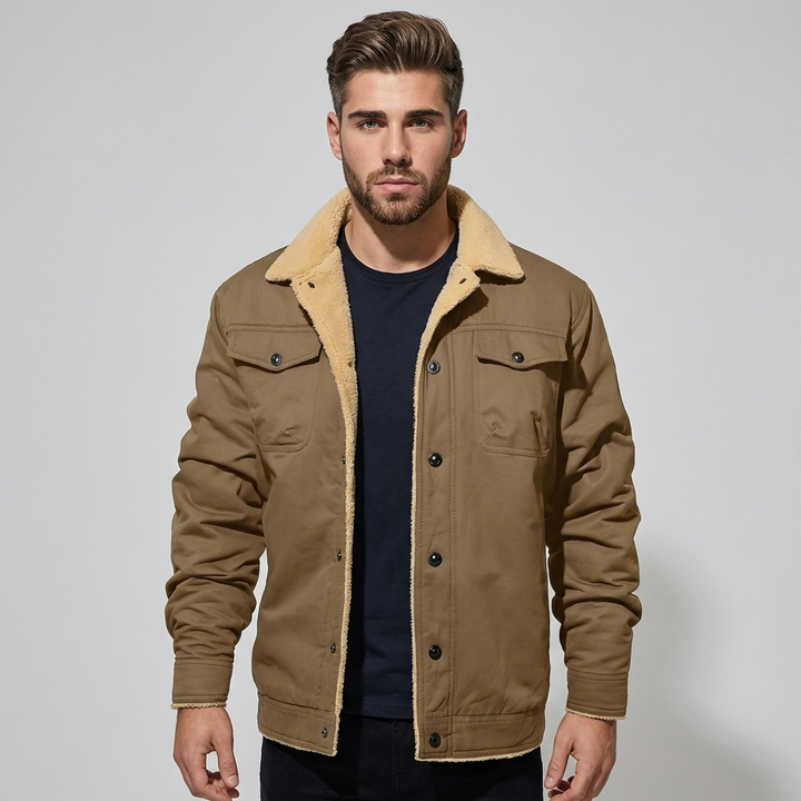 Men's Jacket – Warm and Reliable for Outdoor Use