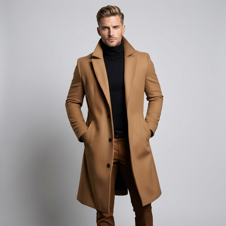 Men's Wool Coat – Timeless Style for Chilly Days