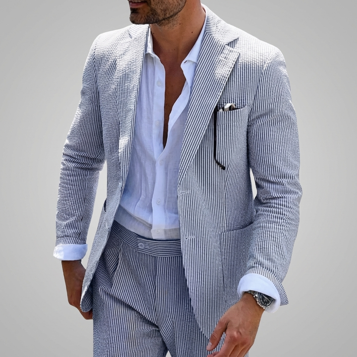 Men's Summer Suit Two-Piece