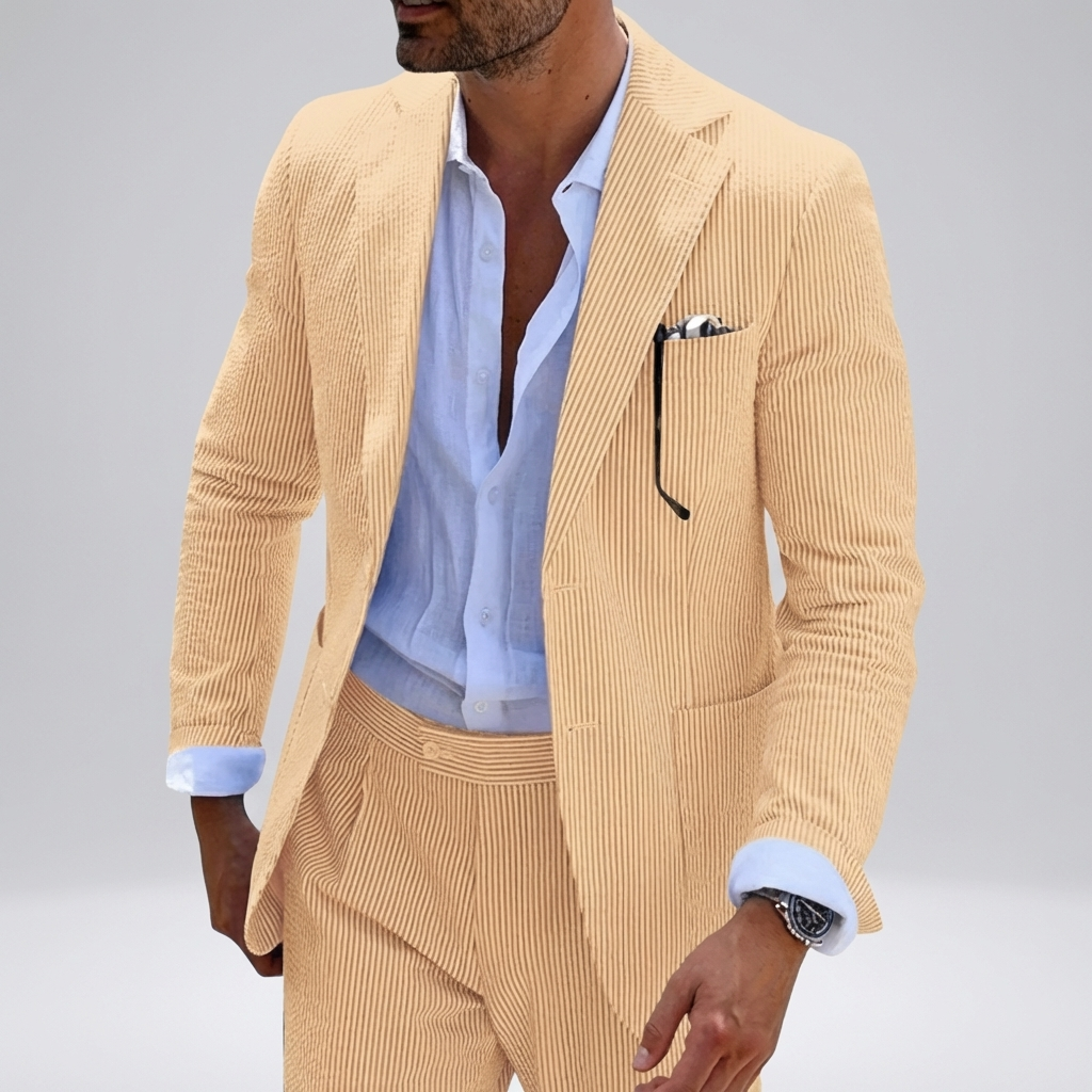 Men's Summer Suit Two-Piece