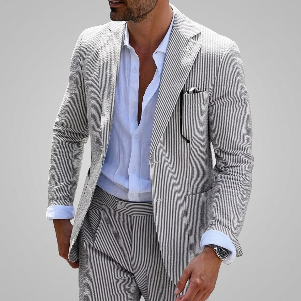 Men's Summer Suit Two-Piece