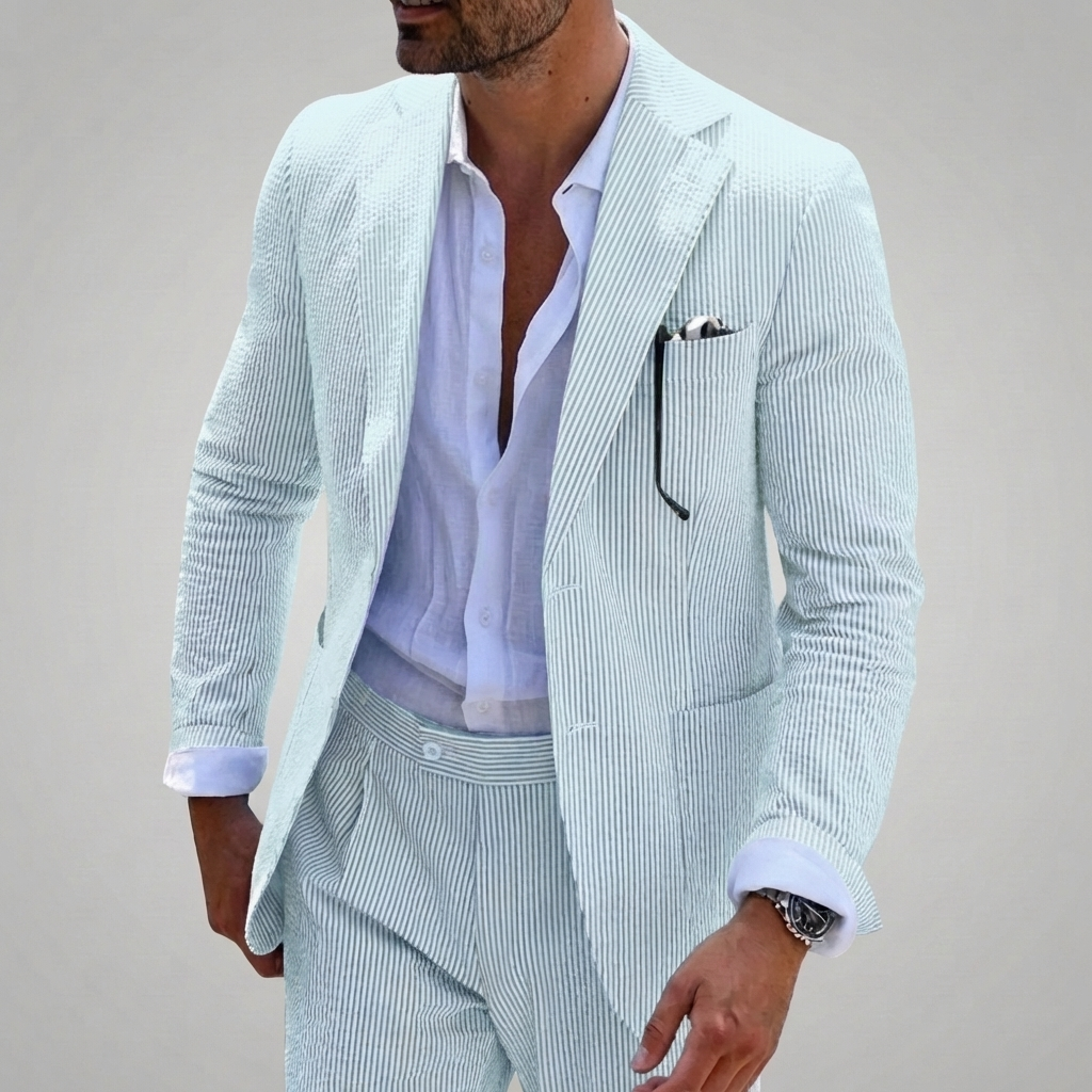 Men's Summer Suit Two-Piece