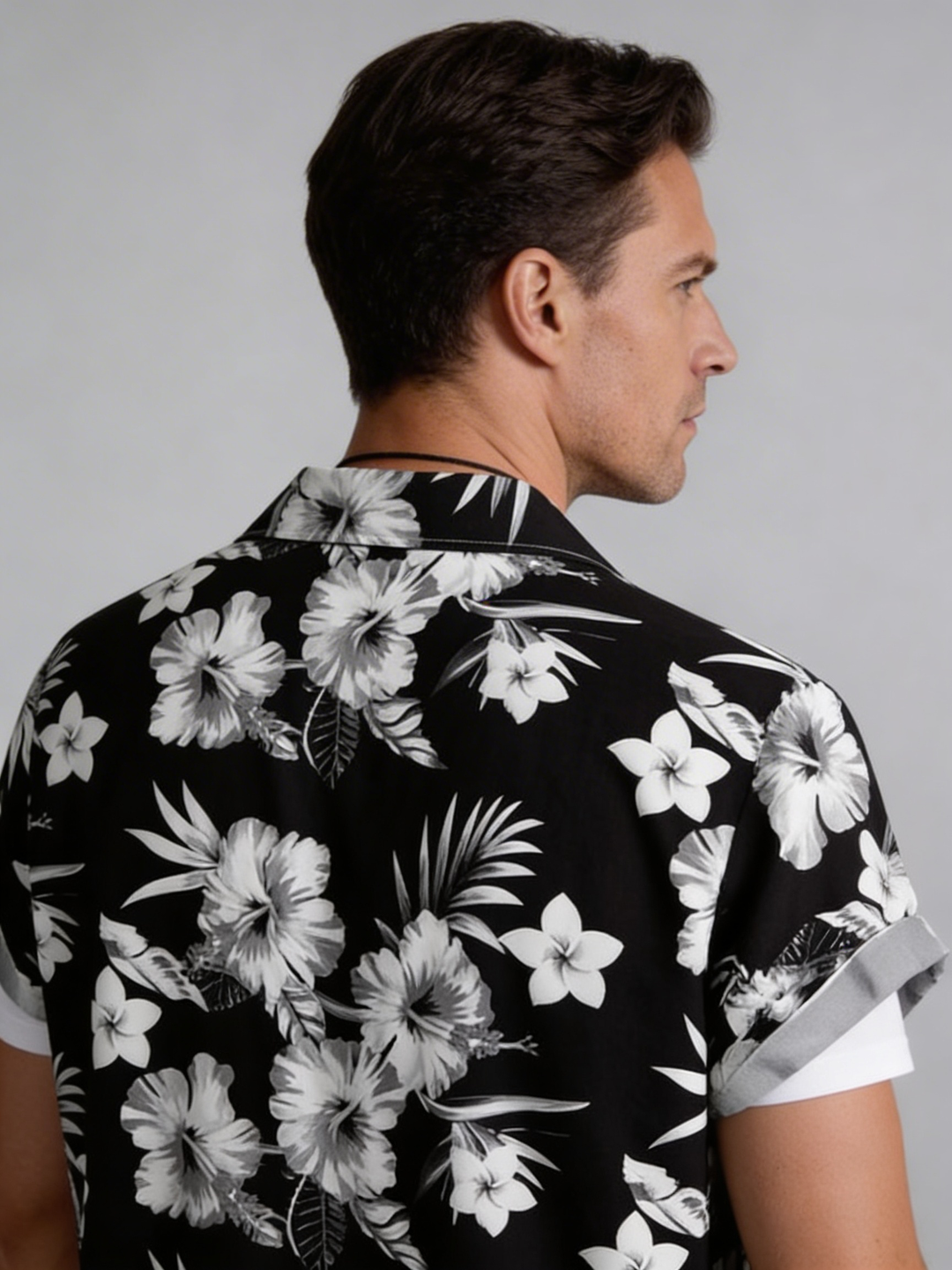 3D Flower Print Hawaiian Shirt Vibrant Style for Laid-Back Days
