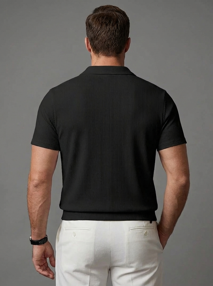 Casual Men’s Polo Shirt Without Buttons