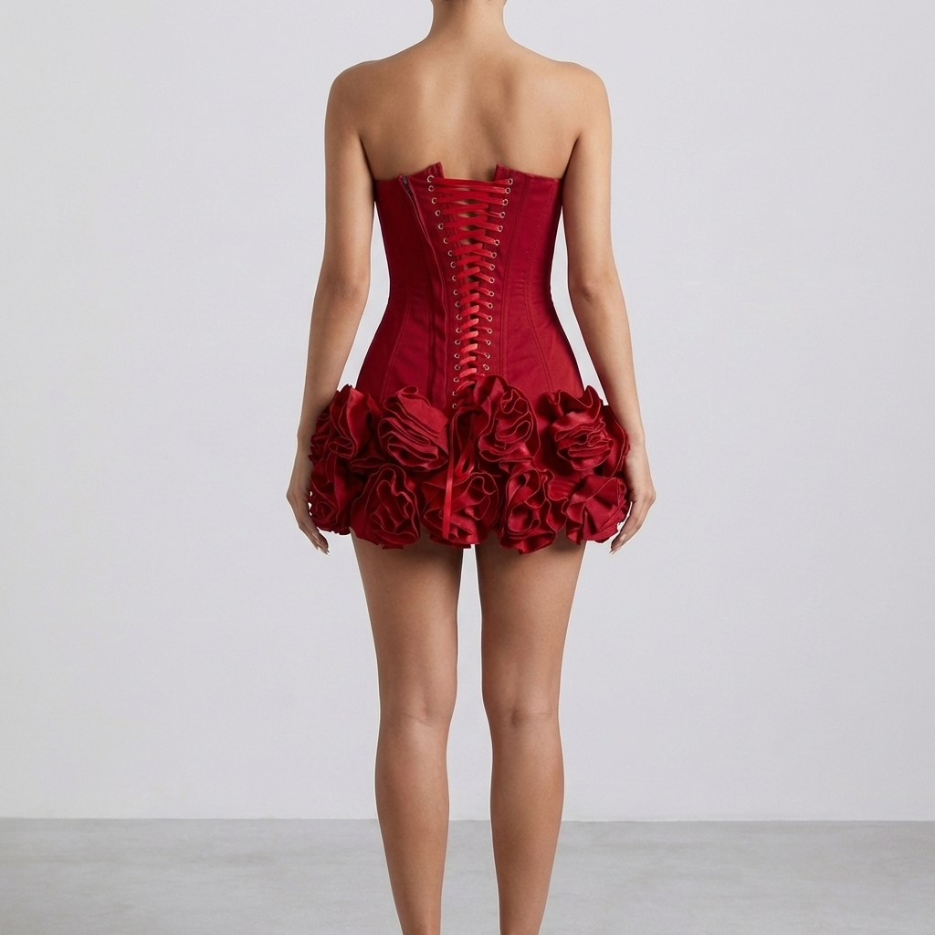 Women's Corset Mini Dress