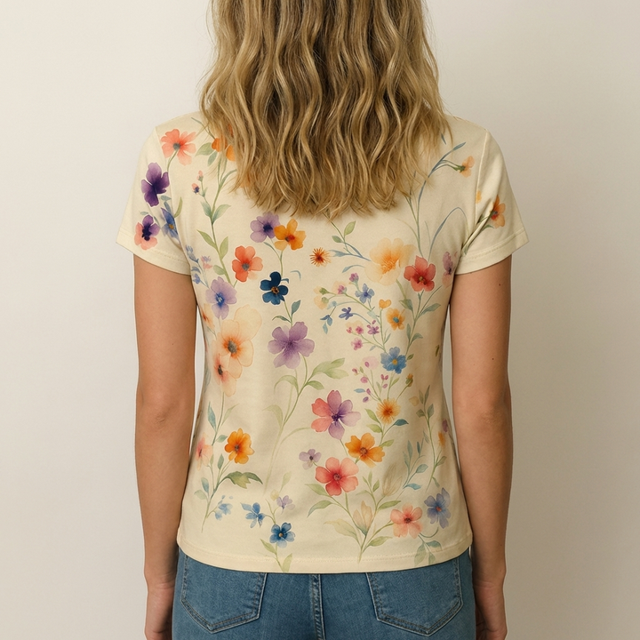 Women's Vintage Floral T-Shirt
