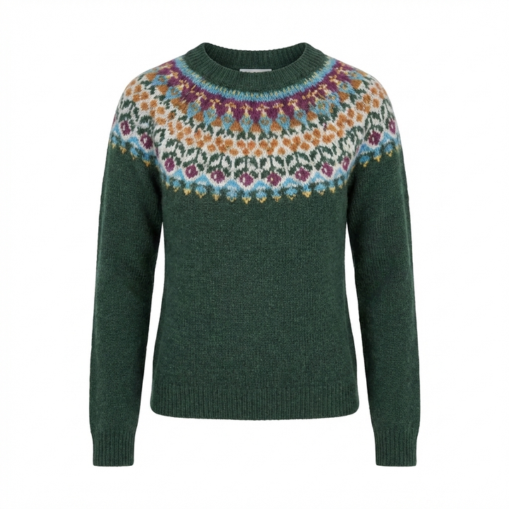 Women's Garden Pattern Sweater