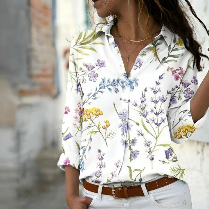 Women's Casual Patterned Blouse